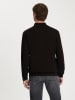 Cross Jeans Sweatjacke in Schwarz