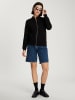 Cross Jeans Sweatjacke in Schwarz