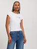 Cross Jeans Koszulka w kolorze białym