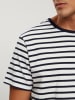 Cross Jeans Shirt wit/zwart