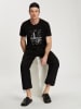 Cross Jeans Shirt in Schwarz