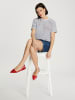 Cross Jeans Shirt wit/zwart