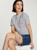 Cross Jeans Shirt wit/zwart