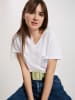 Cross Jeans Koszulka w kolorze białym