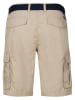 Petrol Cargoshorts in Beige