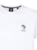 Petrol Shirt in Weiß