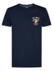 Petrol Shirt donkerblauw