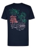 Petrol Shirt in Dunkelblau