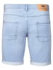 Petrol Jeans-Bermudas in Hellblau