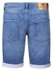 Petrol Jeans-Bermudas in Blau