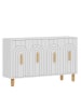 Evila Sideboard "Tiger" wit - (B)120 x (H)73,6 x (D)29,6 cm