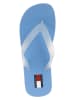 Tommy Hilfiger Teenslippers lichtblauw