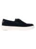 Tommy Hilfiger Leren veterschoenen donkerblauw