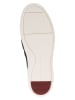 Tommy Hilfiger Leren veterschoenen donkerblauw