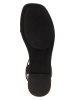 Tommy Hilfiger Leren sandalen zwart