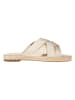 Tommy Hilfiger Pantoletten in Creme