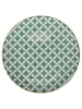 Villa d´Este Talerze obiadowe (6 szt.) "Confusion" ze wzorem - Ø 27 cm