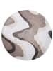 Villa d´Este 18tlg. Tafelservice "Sand" in Beige/ Weiß