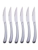 Villa d´Este 6-delige set: roestvrijstalen steakmessen - (L)24,2 cm