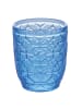 Villa d´Este Szklanki (6 szt.) "Ocean" w kolorze niebieskim - 320 ml