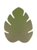 Villa d´Este 6-delige set: placemats "New Jungle" groen - (L)47 x (B)36 cm