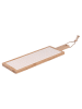Villa d´Este Schneidebrett "Ginza" in Hellbraun/ Rosa - (B)12,5 x (H)40 x (T)1,2 cm