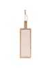 Villa d´Este Schneidebrett "Ginza" in Hellbraun/ Rosa - (B)12,5 x (H)40 x (T)1,2 cm