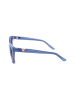 Guess Damskie okulary przeciwsłoneczne w kolorze błękitnym