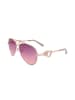 Guess Damen-Sonnenbrille in Gold/ Pink