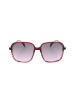 Guess Damskie okulary przeciwsłoneczne w kolorze czerwonym