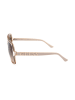 Guess Damskie okulary przeciwsłoneczne w kolorze beżowo-żółtym