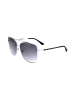 Guess Damen-Sonnenbrille in Silber/ Schwarz