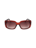 Guess Damskie okulary przeciwsłoneczne w kolorze czerwonym