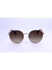 Longchamp Damskie okulary przeciwsłoneczne w kolorze złotym