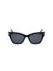 Longchamp Damskie okulary przeciwsłoneczne w kolorze czarnym