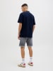 Jack & Jones Szorty dżinsowe w kolorze szarym