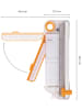 Fiskars Bypass-Rollenschneider in Weiß/ Silber/ Orange - (L)30 cm
