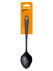 Fiskars Kochlöffel ''Essential'' in Schwarz - (L)29,5 cm