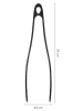 Fiskars Küchenzange ''Essential'' in Schwarz - (L)29 cm