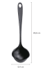 Fiskars Pollepel "Essential" zwart - (L)28,6 cm