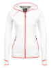 Peak Mountain Fleecejacke in Weiß