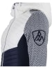 Peak Mountain Tussenjas wit/donkerblauw
