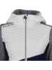 Peak Mountain Tussenjas wit/donkerblauw