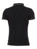 Peak Mountain Poloshirt in Schwarz