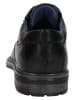 Bugatti Leder-Schnürschuhe in Schwarz