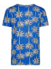 Vingino Pyjama in Blau/ Schwarz/ Weiß