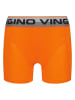 Vingino 3er-Set: Boxershorts in Orange/ Schwarz/ Grau