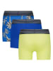 Vingino 3er-Set: Boxershorts in Blau/ Gelb