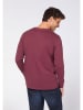 Polo Sylt Longsleeve in Bordeaux