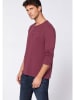 Polo Sylt Longsleeve in Bordeaux